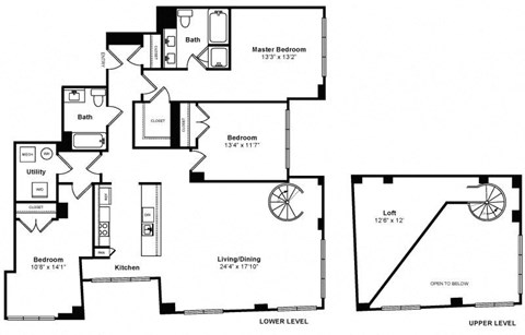 Floor plan at IO Piazza by Windsor